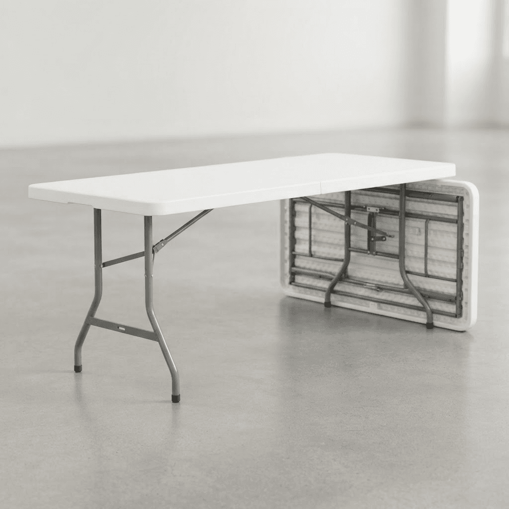 Mesa plegable para eventos